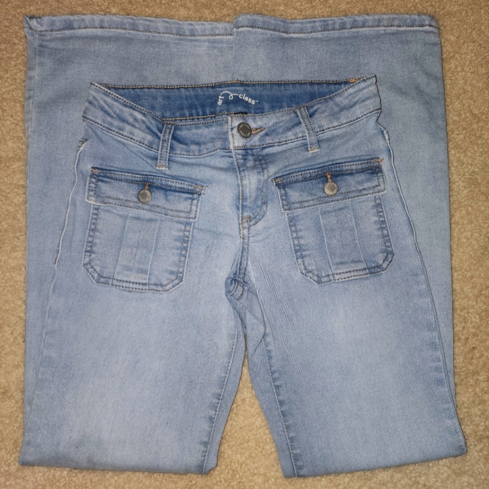 Cat and Jack Girls Flare Jeans